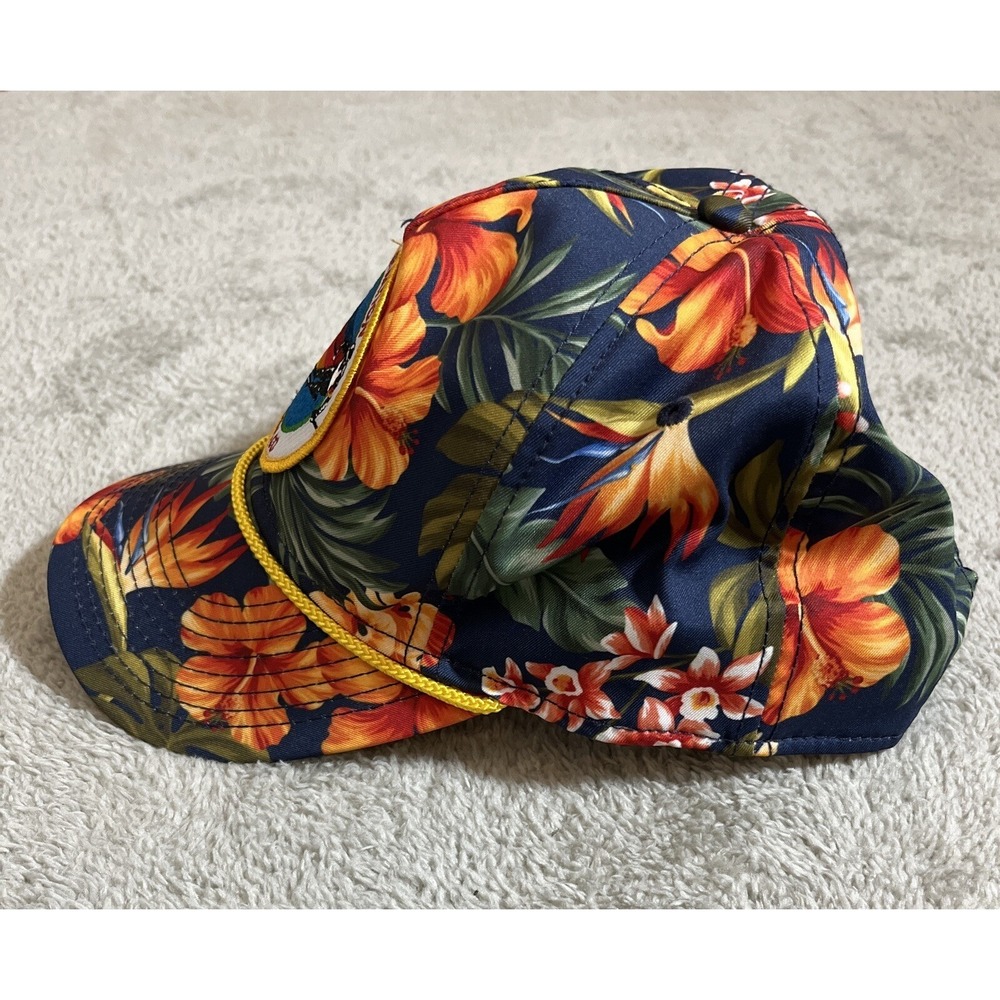 Aviator Nation Signature Aspen Vintage Safari Twill Low Rise Tropical Trucker - Picture 6 of 7
